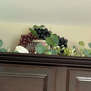 Glass Fruit or Nut bowl with Silver Played Rim